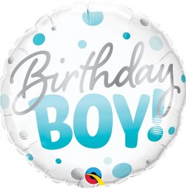 Шар Круг Birthday boy